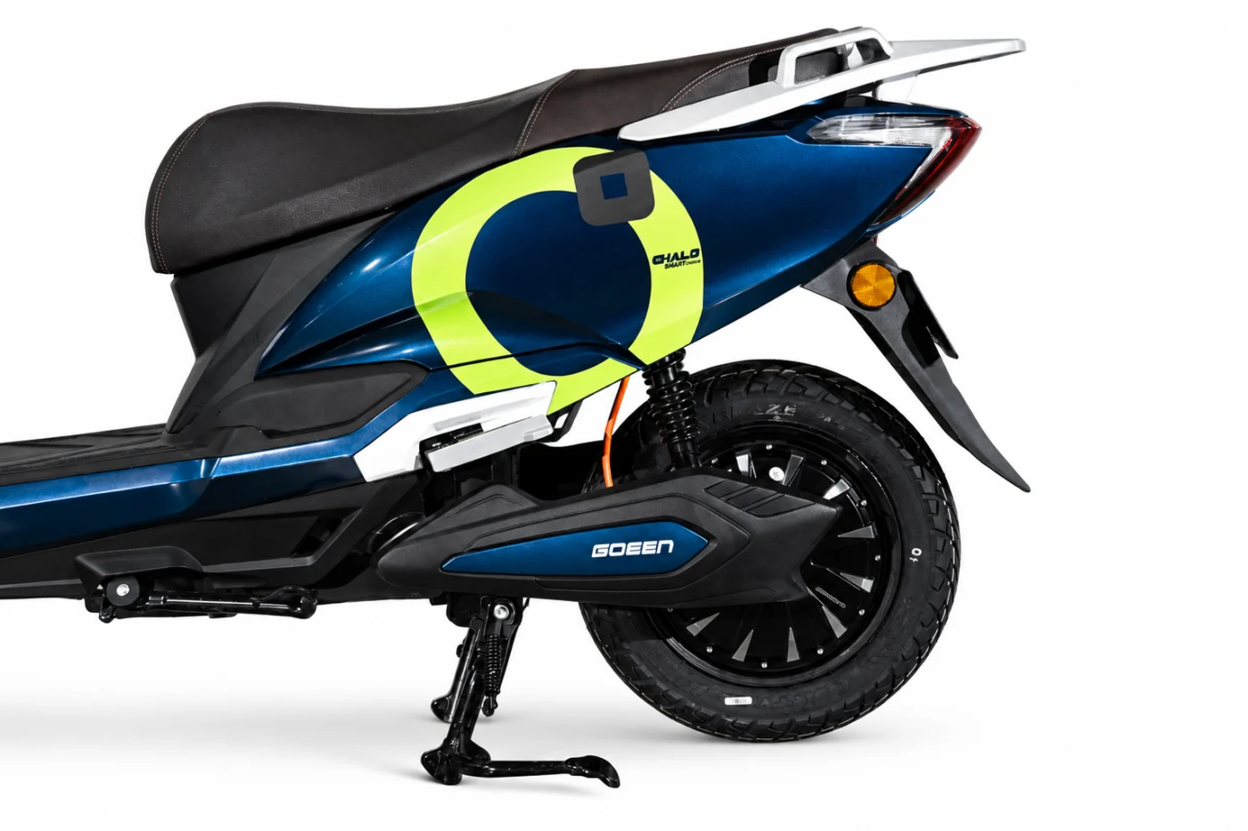 Rear drum brake of the CHALO SMART PRO.